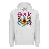 Dove Grey auntie like a mom Premium Hoodie - JahusDesignShop