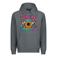 Rock auntie like a mom Premium Hoodie - JahusDesignShop