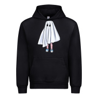 Black cute ghost Urban Hoodie - BundleAndBundleShop