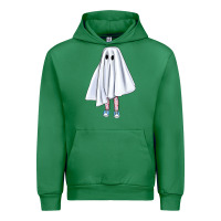 Emerald cute ghost Urban Hoodie - BundleAndBundleShop
