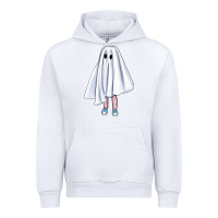 White cute ghost Urban Hoodie - BundleAndBundleShop