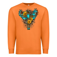 Carrot gemstone cross Premium Sweatshirt - Zillion Design Studio
