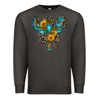 Smoke gemstone cross Premium Sweatshirt - Zillion Design Studio