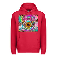 Cardinal auntie like a mom Premium Hoodie - JahusDesignShop