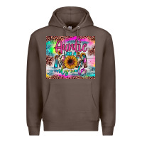 Coffee auntie like a mom Premium Hoodie - JahusDesignShop