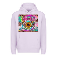 Lilac auntie like a mom Premium Hoodie - JahusDesignShop