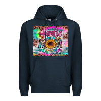 Navy auntie like a mom Premium Hoodie - JahusDesignShop