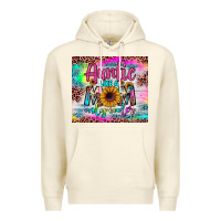Sandshell auntie like a mom Premium Hoodie - JahusDesignShop