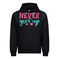Black never give up Urban Hoodie - JahusDesignShop