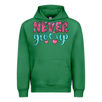 Emerald never give up Urban Hoodie - JahusDesignShop