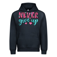 Navy never give up Urban Hoodie - JahusDesignShop