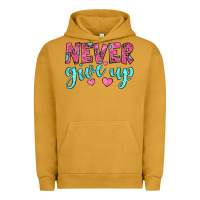Pigment Peanut Butter never give up Urban Hoodie - JahusDesignShop
