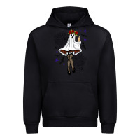 Black freak ghost halloween Urban Hoodie - BundleAndBundleShop