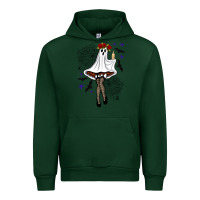 Forest Green freak ghost halloween Urban Hoodie - BundleAndBundleShop