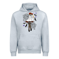 Heather Grey freak ghost halloween Urban Hoodie - BundleAndBundleShop