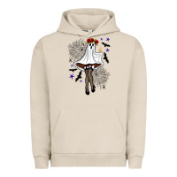 Pigment French Oak freak ghost halloween Urban Hoodie - BundleAndBundleShop