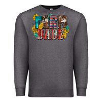Charcoal Heather farm babe Premium Sweatshirt - Zillion Design Studio
