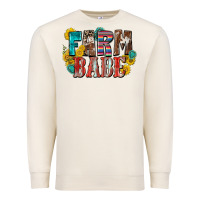 Sandshell farm babe Premium Sweatshirt - Zillion Design Studio