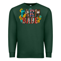 Sports Green farm babe Premium Sweatshirt - Zillion Design Studio