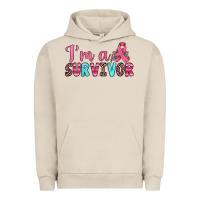 Pigment French Oak i'm a survivor Urban Hoodie - JahusDesignShop