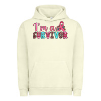 Pigment Pistachio i'm a survivor Urban Hoodie - JahusDesignShop