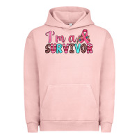 Pigment Salmon i'm a survivor Urban Hoodie - JahusDesignShop