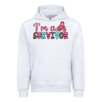 White i'm a survivor Urban Hoodie - JahusDesignShop