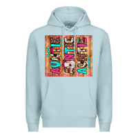Blue Mist auntie heifer Premium Hoodie - JahusDesignShop
