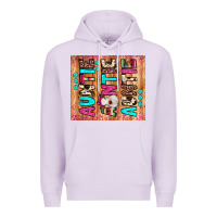 Lilac auntie heifer Premium Hoodie - JahusDesignShop