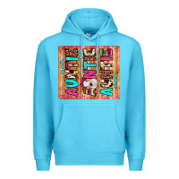 Ocean Blue auntie heifer Premium Hoodie - JahusDesignShop