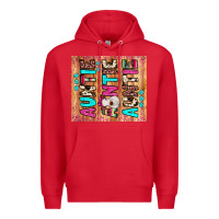Red auntie heifer Premium Hoodie - JahusDesignShop