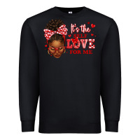 Black sorority colors red and white it's the self love f Premium Sweatshirt - texasbilliewilder