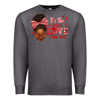 Charcoal Heather sorority colors red and white it's the self love f Premium Sweatshirt - texasbilliewilder