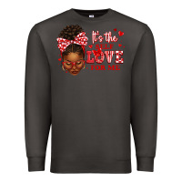 Sorority Colors Red And White It's The Self Love F Premium Sweatshirt | Teevron