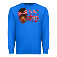 True Royal sorority colors red and white it's the self love f Premium Sweatshirt - texasbilliewilder