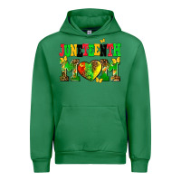 Emerald juneteenth mom Urban Hoodie - AdoDesignShop