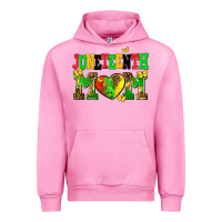 Fuchsia Pink juneteenth mom Urban Hoodie - AdoDesignShop