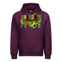 Mauve Wine juneteenth mom Urban Hoodie - AdoDesignShop