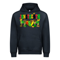 Navy juneteenth mom Urban Hoodie - AdoDesignShop