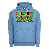 Pigment Pebble Blue juneteenth mom Urban Hoodie - AdoDesignShop