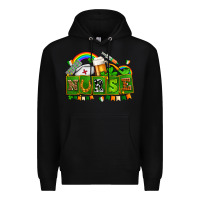 Black st patricks nurse Premium Hoodie - AdoDesignShop