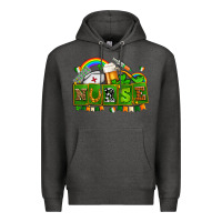 Charcoal Heather st patricks nurse Premium Hoodie - AdoDesignShop