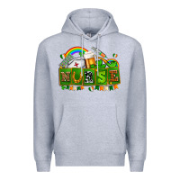 Heather Grey st patricks nurse Premium Hoodie - AdoDesignShop