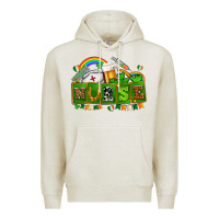 Oatmeal Heather st patricks nurse Premium Hoodie - AdoDesignShop