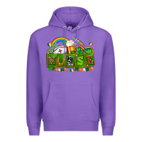 Purple st patricks nurse Premium Hoodie - AdoDesignShop