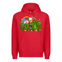 Red st patricks nurse Premium Hoodie - AdoDesignShop