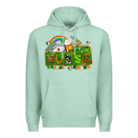 Seafoam st patricks nurse Premium Hoodie - AdoDesignShop