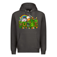 Smoke st patricks nurse Premium Hoodie - AdoDesignShop