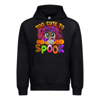 Black too cute to spook with owl Urban Hoodie - Artiststas