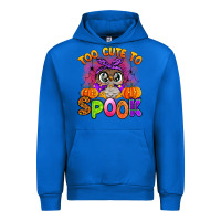 Cobalt too cute to spook with owl Urban Hoodie - Artiststas